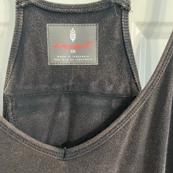 Free people hot shot onsie washed Black Lightweight Harem Jumpsuit with Pockets - Picture 4 of 6